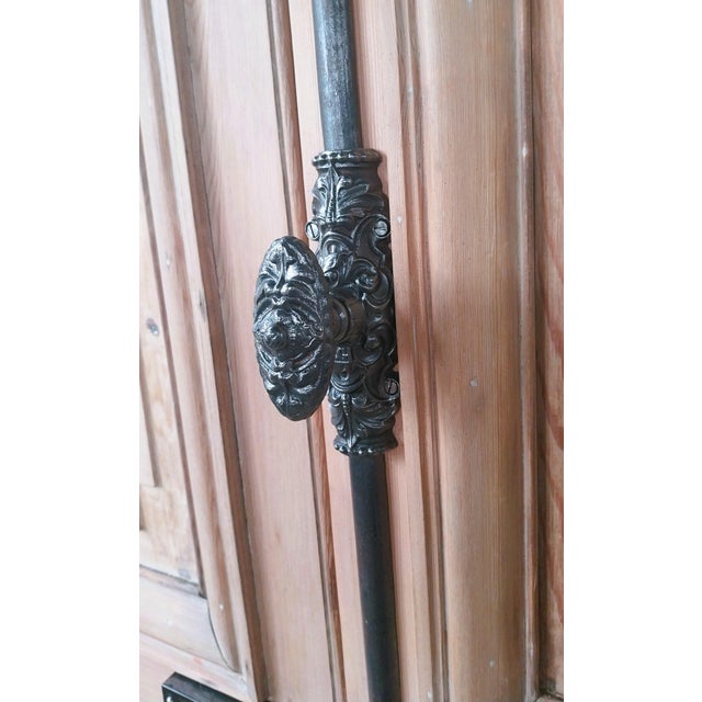 Antique Double Doors in Wood, 1890s, Set of 2 For Sale - Image 4 of 18