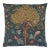 Cotswold Tree Blue Tapestry Cushion With Feather Filler - 46 X 46cm For Sale
