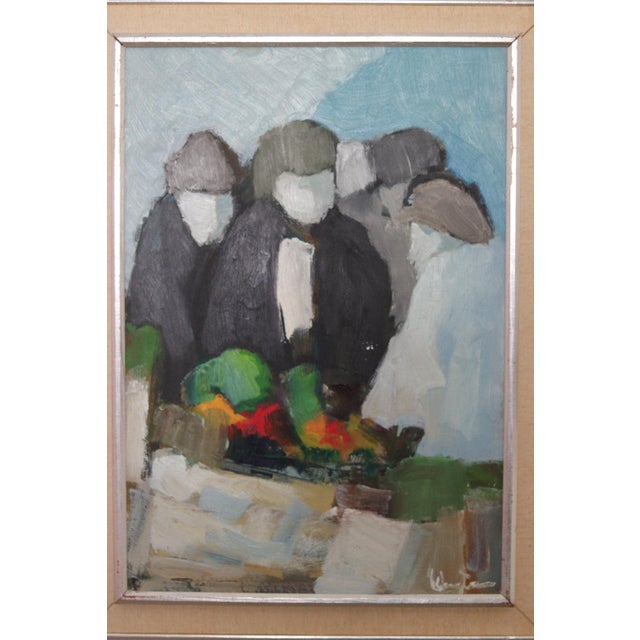 Stig Wernheden, Abstract, 1960s, Oil on Panel, Framed For Sale - Image 16 of 18
