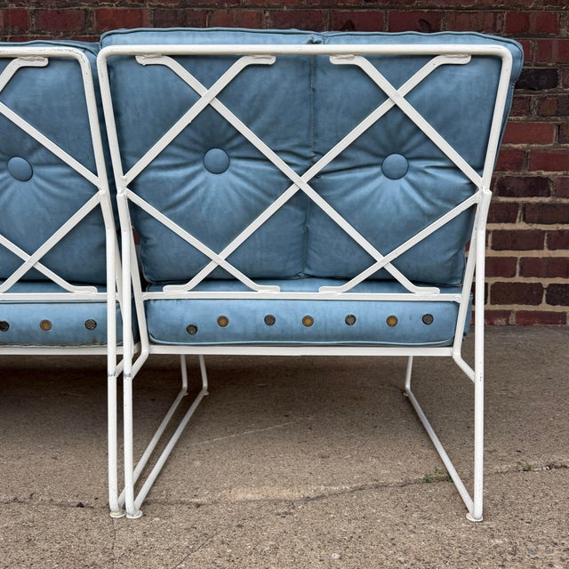 Very Rare Sectional Salterini Outdoor Patio Sofa Maurizio Tempestini For Sale In Cleveland - Image 6 of 12