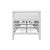 Luna Bench - White For Sale In West Palm - Image 6 of 7