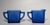 Art Deco Cobalt Blue Depression Glass Sugar & Creamer Set For Sale - Image 4 of 10