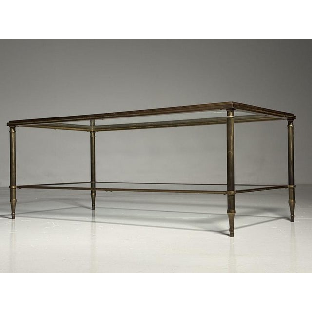 Mid-Century Glass Coffee Table For Sale - Image 12 of 18