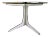 Contemporary Glass Top Dining Table For Sale