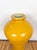 Chinoiserie Vintage Chinoiserie Yellow Vase For Sale - Image 3 of 7