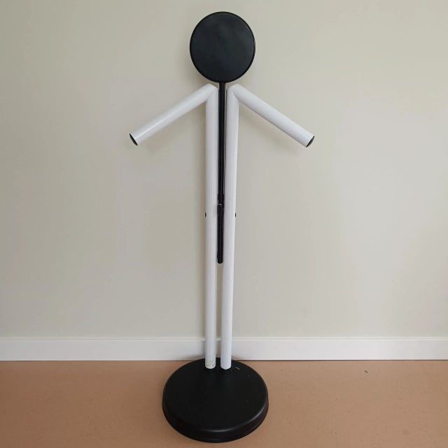 Black Vintage Dressboy in Metal, 1980s For Sale - Image 8 of 10