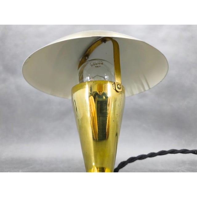 Bauhaus Brass Adjustable Table Lamp, 1930s For Sale - Image 4 of 18