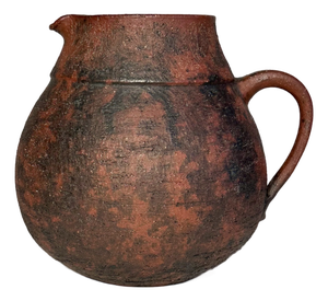 Large Studio Ceramic Art Jug Vase from Gerhard Liebenthron, West Germany, 1972