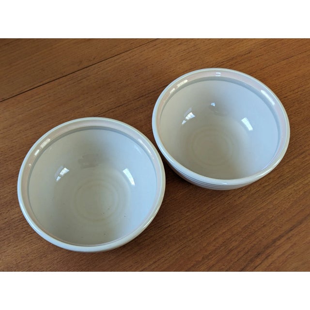 Rustic 1980s Noritake Stoneware Sunset Mesa Vegetable Bowl 7 3/4" 8663 Taupe Pink - a Pair For Sale - Image 3 of 8
