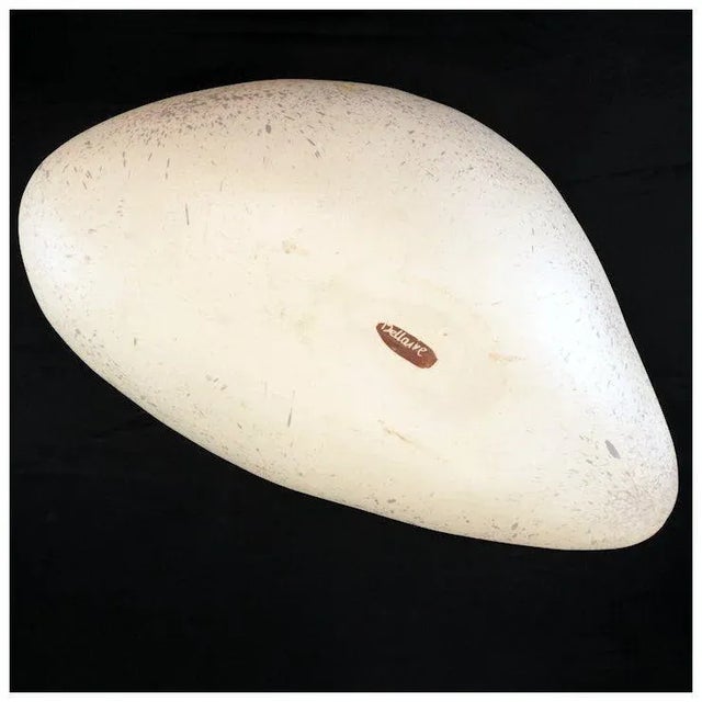 1950s Mid-Century Signed Marc Bellaire (1925 – 1994) Abstract Tribal Three-Sided Serving Dish For Sale - Image 5 of 7