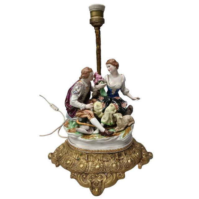 Central European Classic Table Lamp, 1920s For Sale - Image 9 of 10