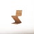2020s Shaped Oddity Zigzag Chair: Handwoven Rattan & Steel, Modern Design For Sale - Image 5 of 7