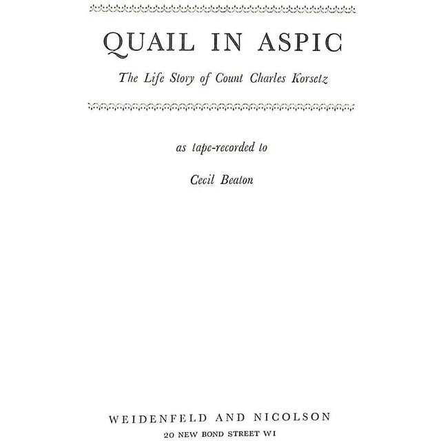 BEATON, Cecil [165] pp. Weidenfeld & Nicolson 1962 8 3/4" x 5 7/8" Jacket designed by 'Beatknik' Inscribed to Caroline,...