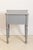 Wood French Country Two-Drawer Painted Distressed Table For Sale - Image 7 of 8