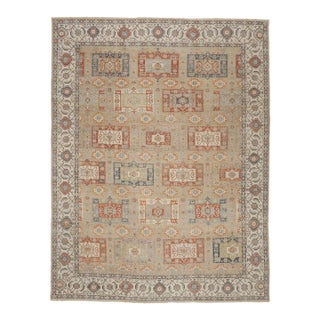 Contemporary Indian Oushak Rug, 09'11 X 12'11 For Sale