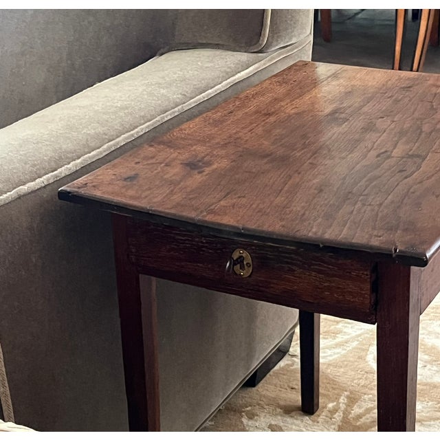 Traditional Late 18th Century Georgian Side Table, Hand-Crafted Pine, England For Sale - Image 3 of 11