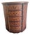 1980s Costal Rattan Demi-Lune Cabnit/Bar For Sale