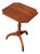 L. Hitchcock Stenciled Maple Small SideTable For Sale