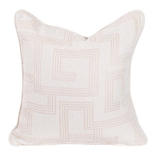 Indoor/Outdoor Pillow 20 x 20 Syros Natural For Sale
