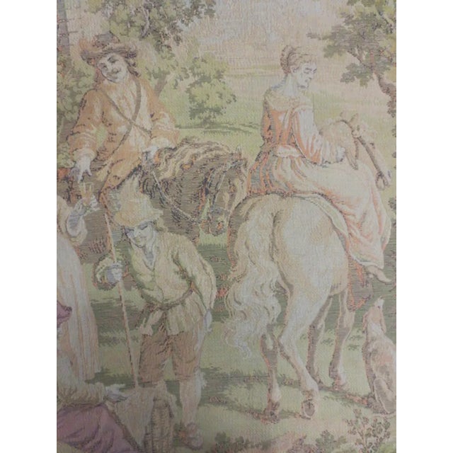 19th Century Pastoral Landscape Tapestry For Sale - Image 4 of 7