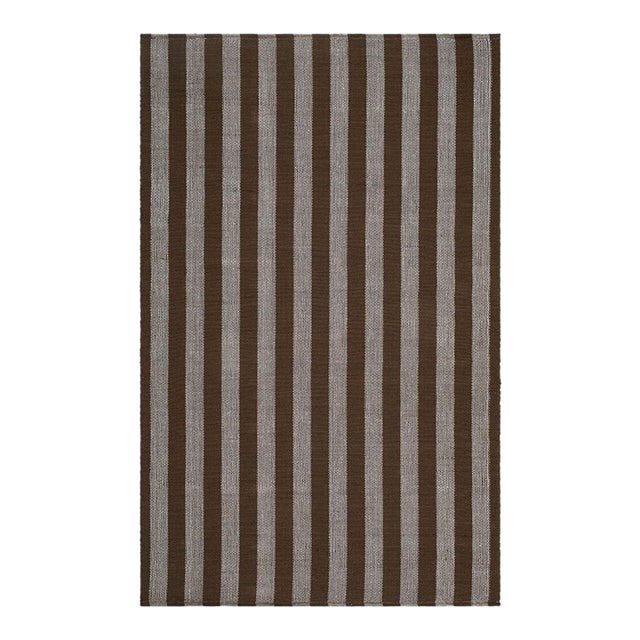Harbor Handmade Rug Brown 5x8 For Sale