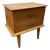 Vintage Bedside Table in Light Oak, 1950 For Sale