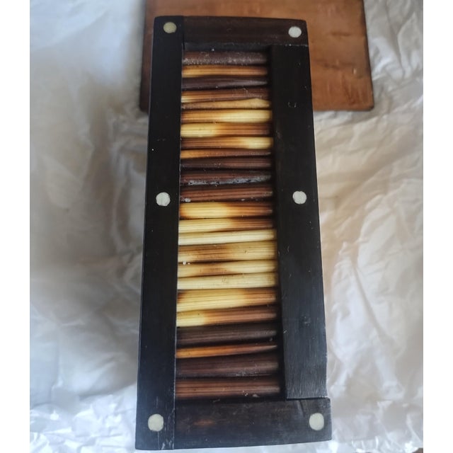 Antique Porcupine & Ebony Quill Box For Sale - Image 13 of 18