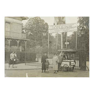 Paris, the Buttes Chaumont Public Garden, Silver Gelatin Black and White Photography, Circa 1930