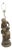 Sculptural Antique Gilt Lamp Attributed to Mathurin Moreau For Sale