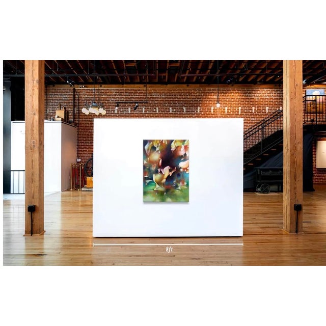 Abstract Daniel Ketelhut, "In the Land of the Giving" Original Oil on Canvas, 2022 For Sale - Image 3 of 3