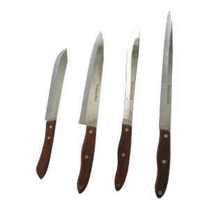Mid-Century Danish Stainless Steel Knife Set- 4 Pieces
