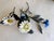 Mid-Century Modern Vintage Italian Tole Individual Flowers For Sale - Image 3 of 6