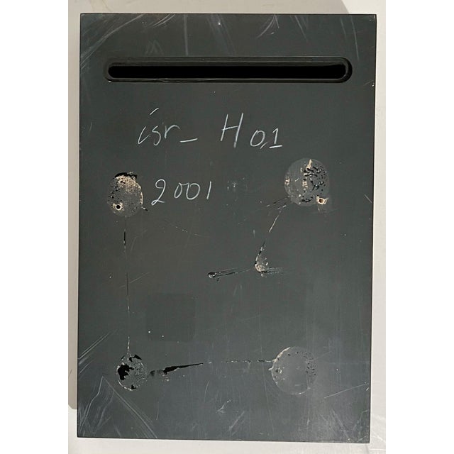 Dina Recanati Cosmos Series (they look like outer space or abstract desert landscapes) 2003 Metallic paint, acid etched on...