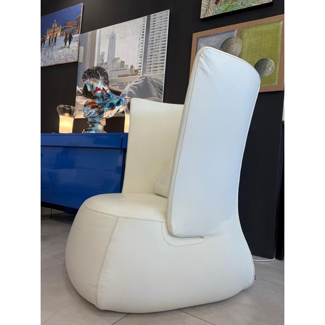Set of High-Back Chair with Matching Ottoman by Patricia Urquiola for B&B Italia, 2000s For Sale - Image 16 of 18
