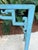 Chinese Chinese Distressed Turquoise Blue Console Table For Sale - Image 3 of 14