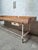 Industrial Baker's Worktable in Beech For Sale - Image 5 of 11