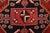 Caucasian Runner 4′ X 11′ Red Wool Vintage Tribal Hand-Knotted Oriental Rug For Sale - Image 9 of 15