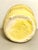 McCoy Pottery 1940s - 1960s Small “Yellow" Mid-Century Flowerpot and Saucer For Sale - Image 4 of 6