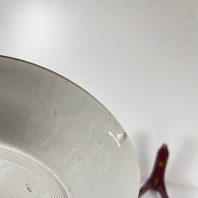 Blue Antique Dessert Plates with Carnation Pattern from KG Lunéville, 1890s, Set of 6 For Sale - Image 8 of 14