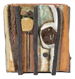 1967 Studio Pottery Vase by Mary Ann Wurst