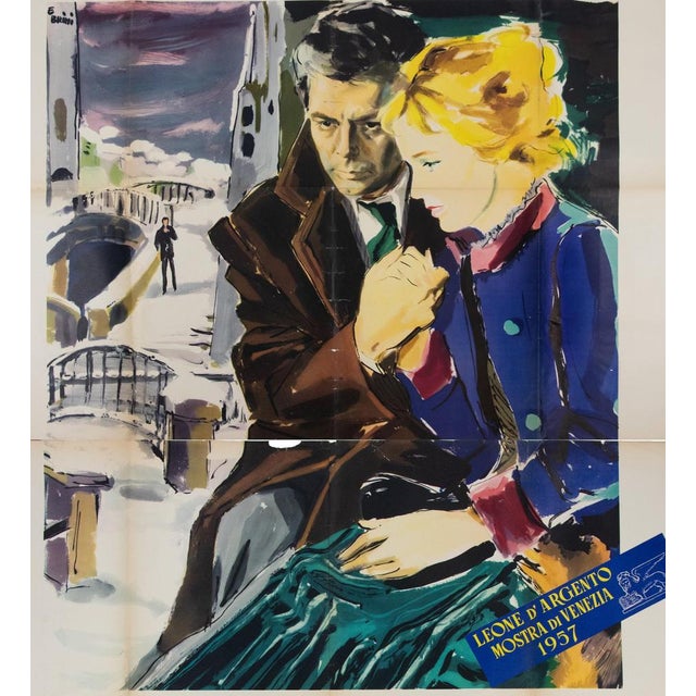 Le Notti Bianche Poster, 1957 For Sale - Image 3 of 5