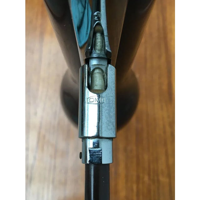 Swiss Mid-Century Space Age Table or Shelf Clamp Lamp by SLZ Team for Swisslamps International For Sale - Image 13 of 18