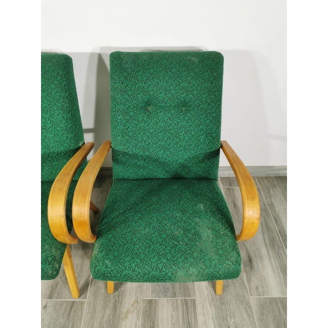 Set of Vintage Armchairs by Jaroslav Smidek, 1960s For Sale - Image 9 of 18