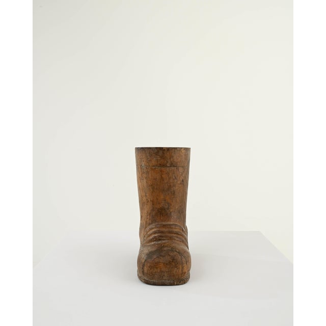 20th Century French Carved Wooden Boot Decoration For Sale - Image 14 of 18