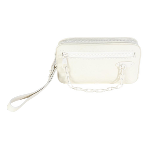 White Monogram Taurillon Pochette Volga