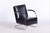 Bauhaus Seating Set in Chrome and Leather from Mücke Melder, Czech, 1930s, Set of 3 For Sale - Image 4 of 18