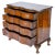 Wood 19th Century English Walnut Burl Block Front Chest For Sale - Image 7 of 7