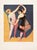 Portraiture 1943 After Kees Van Dongen "The Dancers", First Edition Parisian Offset Lithograph For Sale - Image 3 of 8