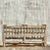 Wood Mid 20th Century Vintage Coastal Rattan King Headboard For Sale - Image 7 of 7