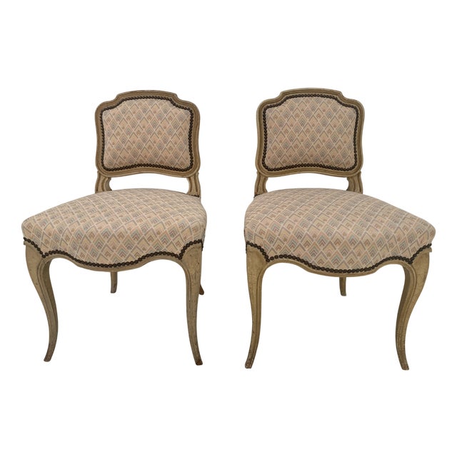 20th Century Louis XV Lounge Chairs, Set of 2 For Sale